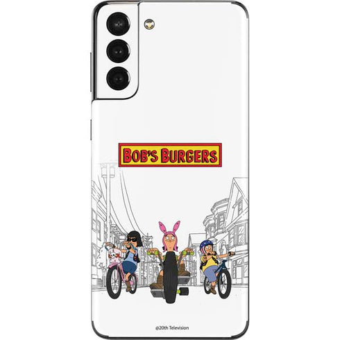 Bobs Burgers Bike Squad Galaxy S21 Plus 5G Skin